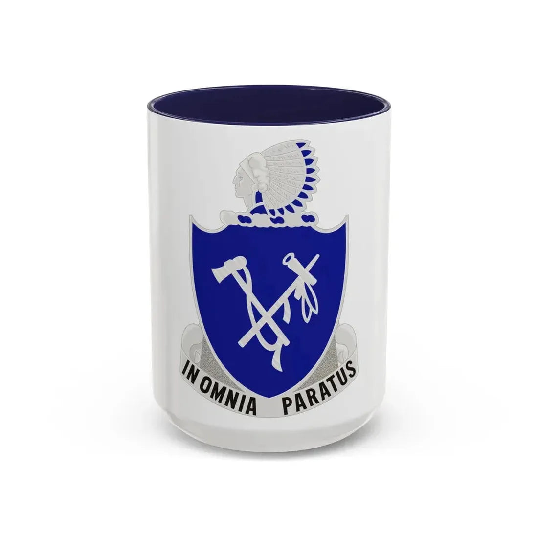 179th Infantry Regiment (U.S. Army) Accent Coffee Mug 15oz Navy - Go Mug Yourself