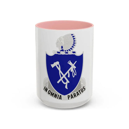179th Infantry Regiment (U.S. Army) Accent Coffee Mug 15oz Pink - Go Mug Yourself