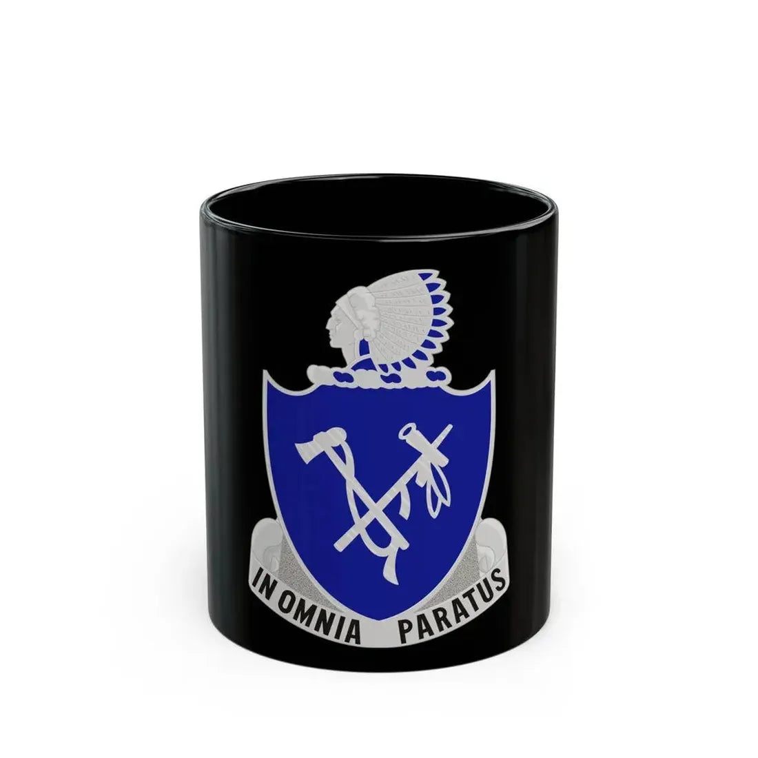 179th Infantry Regiment (U.S. Army) Black Coffee Mug 11oz - Go Mug Yourself