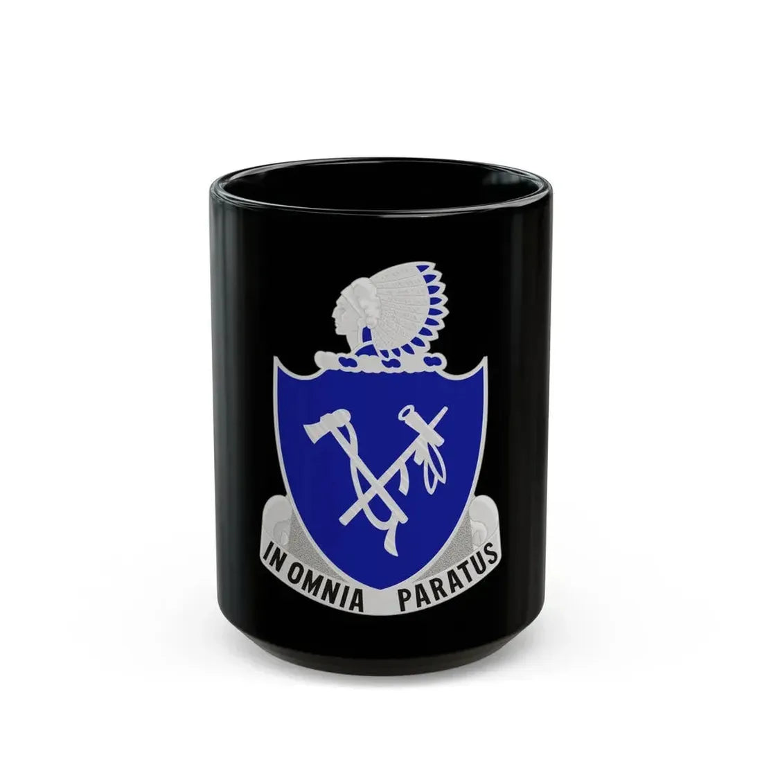 179th Infantry Regiment (U.S. Army) Black Coffee Mug 15oz - Go Mug Yourself