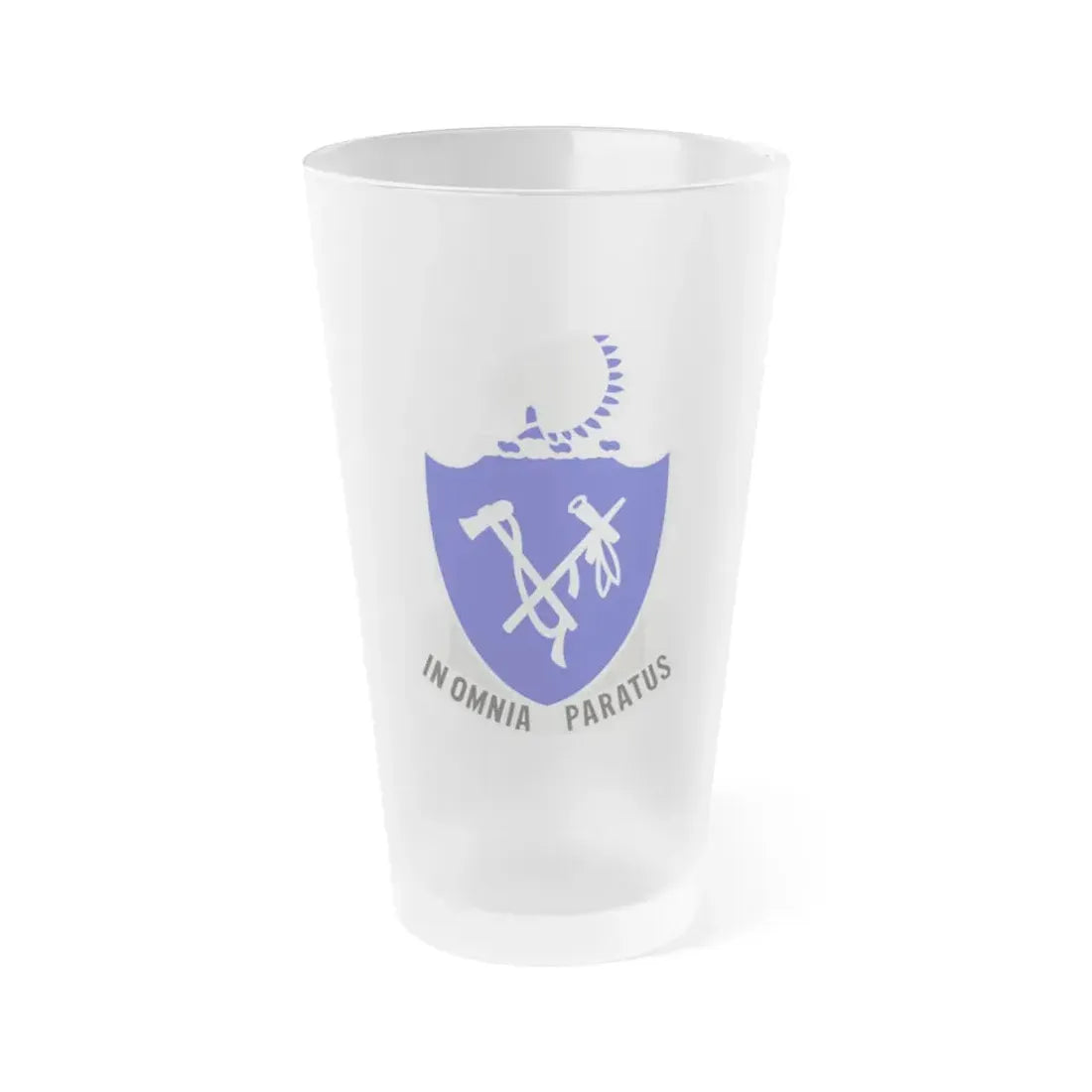 179th Infantry Regiment (U.S. Army) Frosted Pint Glass 16oz Default Title - Go Mug Yourself