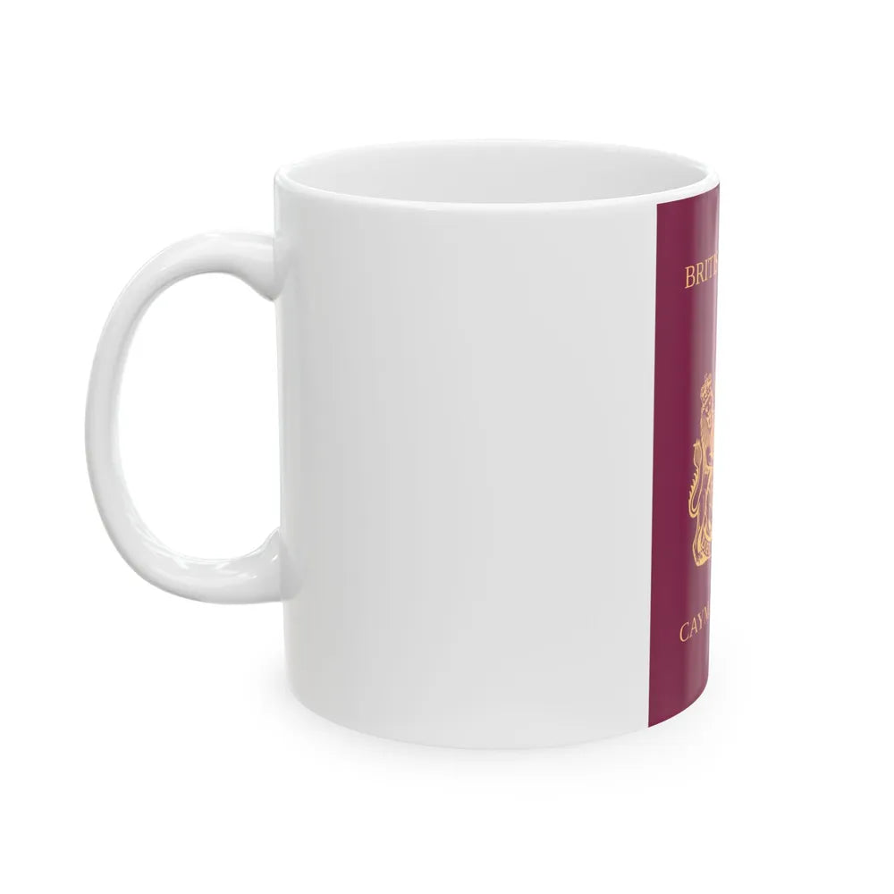 Cayman Islands Passport - White Coffee Mug-Go Mug Yourself