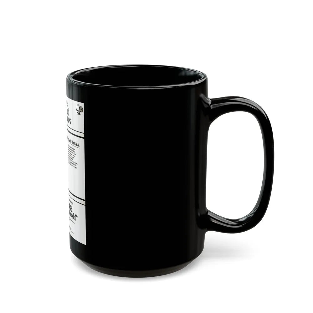 Suzi Quatro 1974 (Music Poster) Black Coffee Mug-Go Mug Yourself