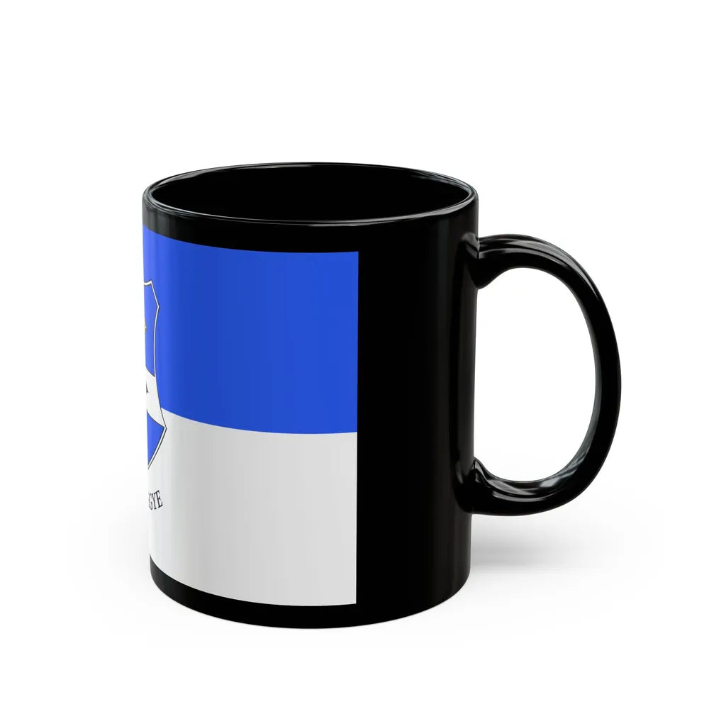 Flag of Zala County Hungary - Black Coffee Mug-Go Mug Yourself