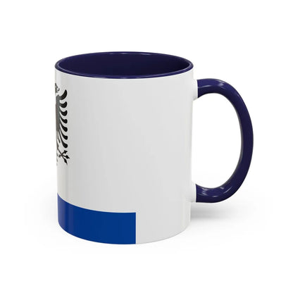 Government Ensign of Albania - Accent Coffee Mug-Go Mug Yourself