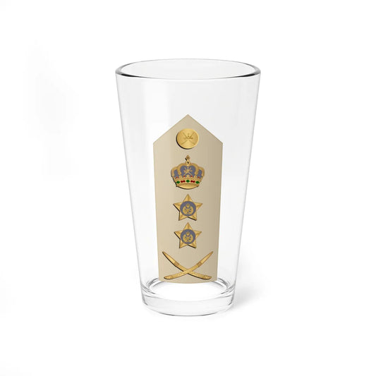 17.RAFO GEN (Oman) (Military Rank) Pint Glass 16oz 16oz - Go Mug Yourself