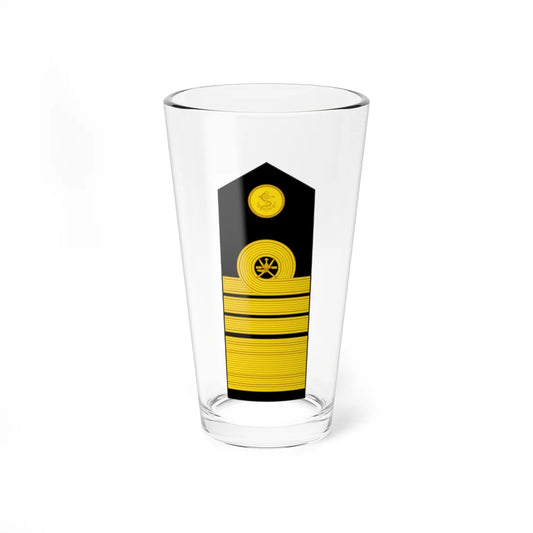 17.RNO ADM (Oman) (Military Rank) Pint Glass 16oz 16oz - Go Mug Yourself
