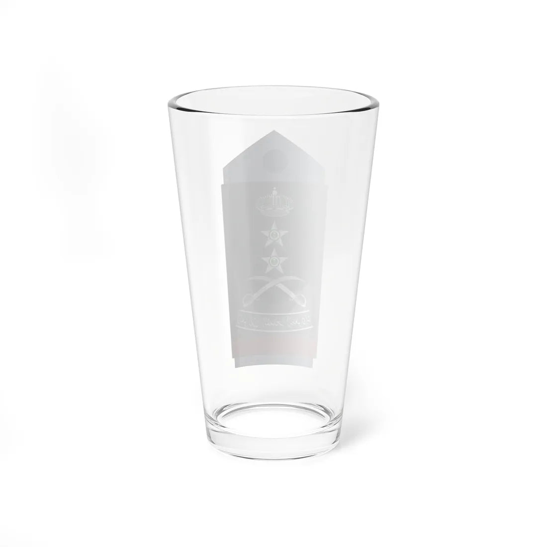 17.RSAF GEN (Saudi Arabia) (Military Rank) Pint Glass 16oz - Go Mug Yourself