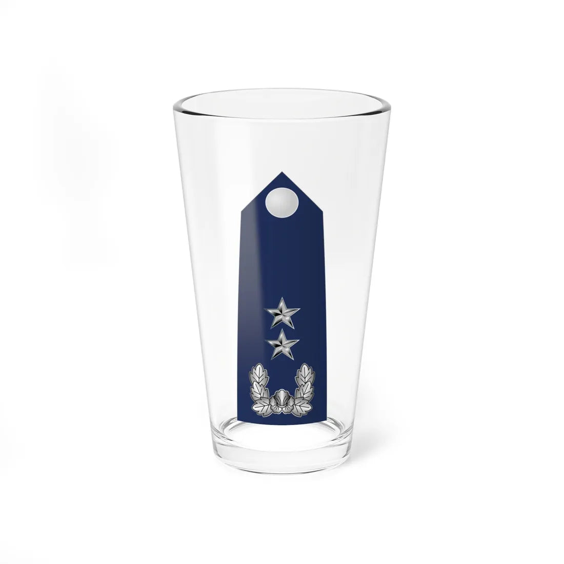17.SKAF MG (Korea) (Military Rank) Pint Glass 16oz 16oz - Go Mug Yourself