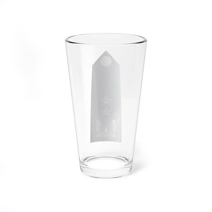 17.SKAF MG (Korea) (Military Rank) Pint Glass 16oz - Go Mug Yourself