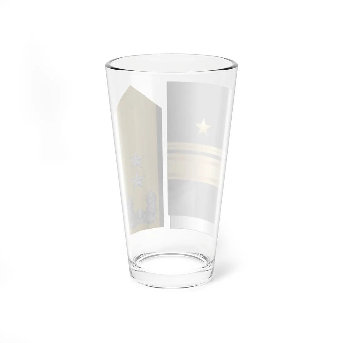 17.SKN RADM (Korea) (Military Rank) Pint Glass 16oz - Go Mug Yourself