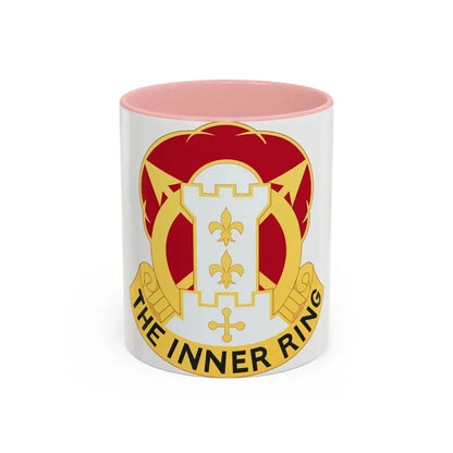 17th Artillery Group (U.S. Army) Accent Coffee Mug 11oz Pink - Go Mug Yourself