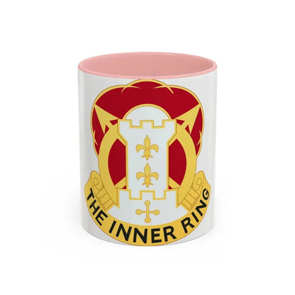17th Artillery Group (U.S. Army) Accent Coffee Mug 11oz Pink - Go Mug Yourself