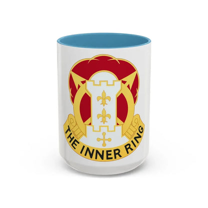 17th Artillery Group (U.S. Army) Accent Coffee Mug 15oz Light Blue - Go Mug Yourself