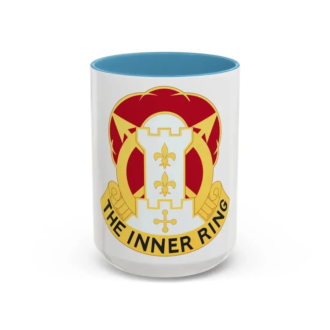 17th Artillery Group (U.S. Army) Accent Coffee Mug 15oz Light Blue - Go Mug Yourself