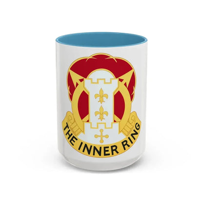 17th Artillery Group (U.S. Army) Accent Coffee Mug 15oz Light Blue - Go Mug Yourself