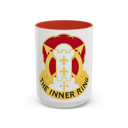 17th Artillery Group (U.S. Army) Accent Coffee Mug 15oz Red - Go Mug Yourself