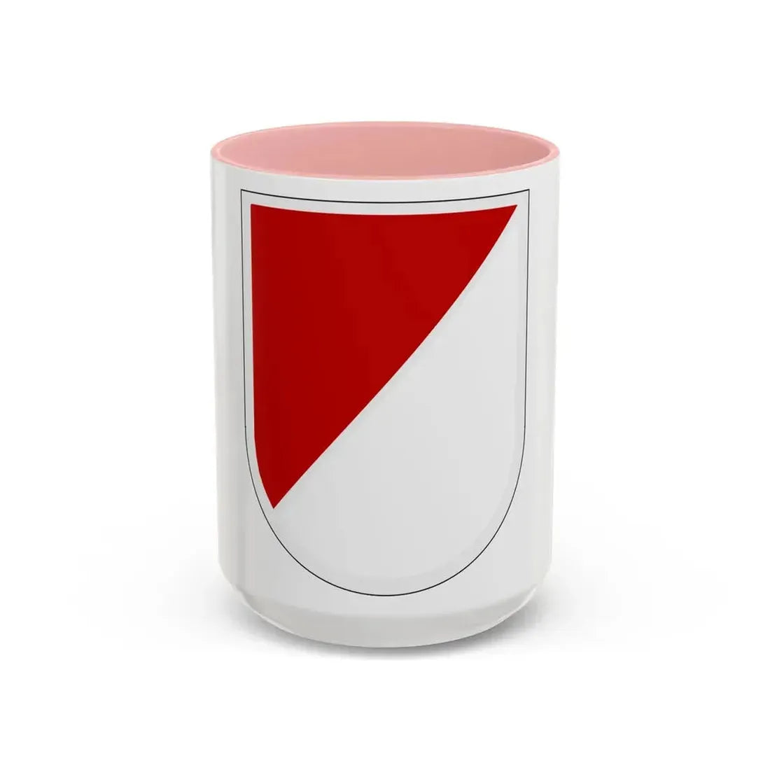 17th Cavalry Regiment (U.S. Army) Accent Coffee Mug 15oz Pink - Go Mug Yourself