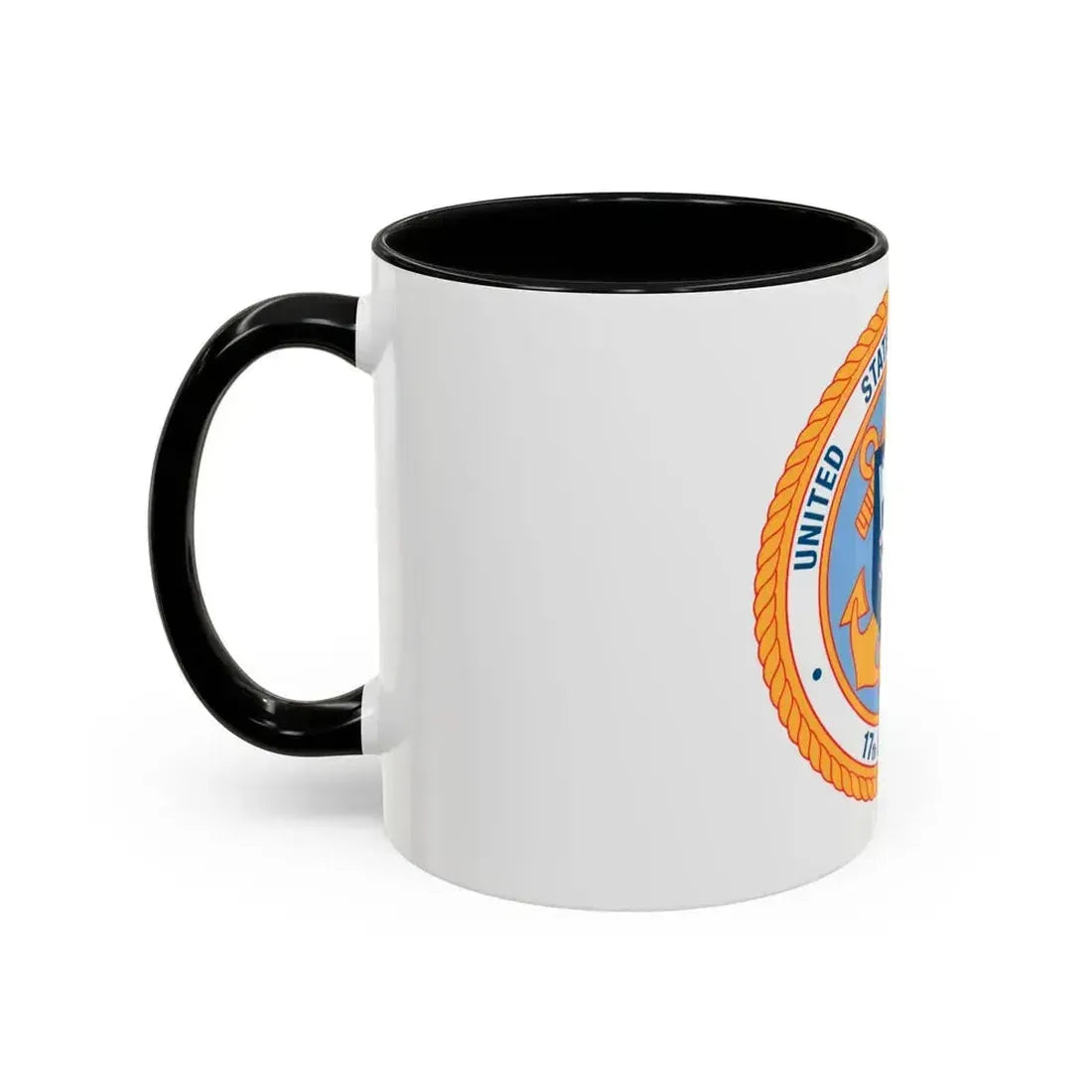17th CG District (U.S. Coast Guard) Accent Coffee Mug - Go Mug Yourself