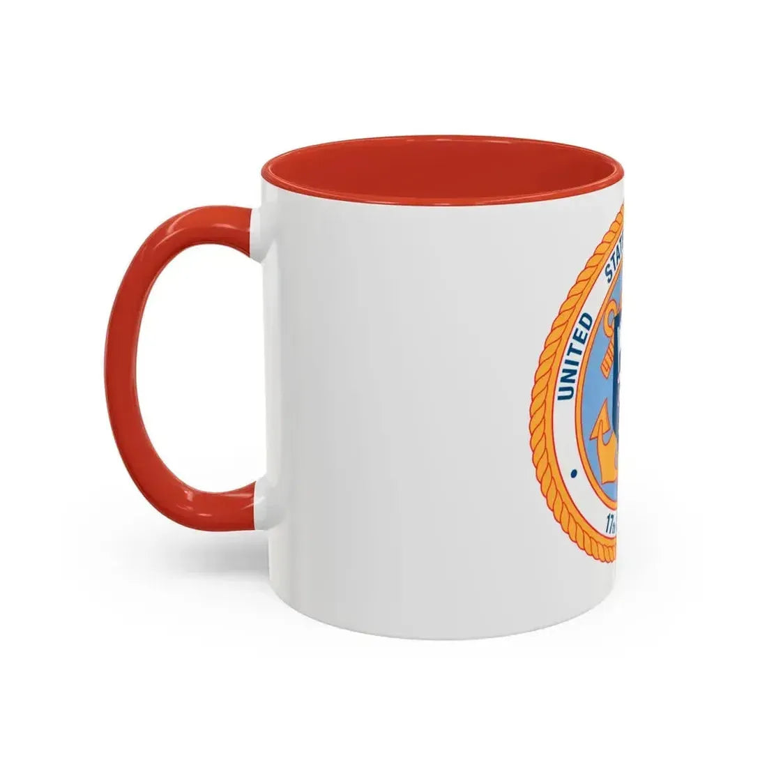17th CG District (U.S. Coast Guard) Accent Coffee Mug - Go Mug Yourself