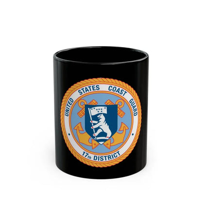 17th CG District (U.S. Coast Guard) Black Coffee Mug 11oz - Go Mug Yourself