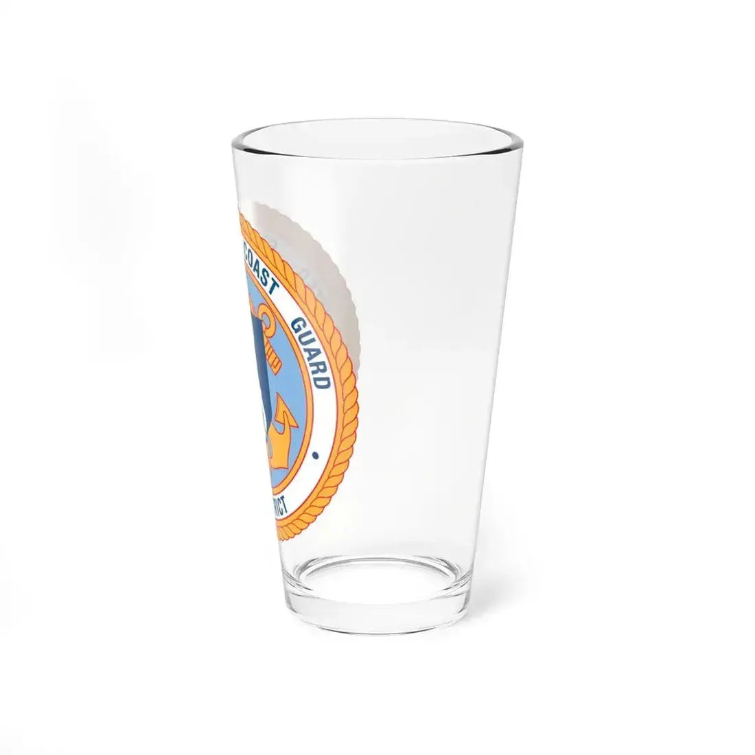 17th CG District (U.S. Coast Guard) Pint Glass 16oz - Go Mug Yourself