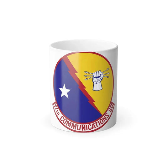 17th Communications Squadron (U.S. Air Force) Color Changing Coffee Mug 11oz - Go Mug Yourself