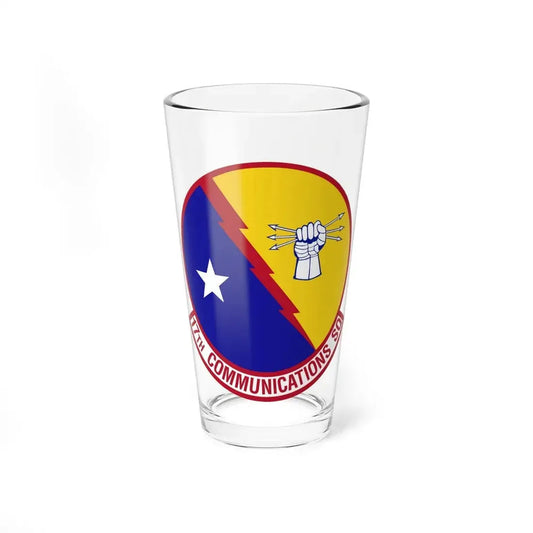 17th Communications Squadron (U.S. Air Force) Pint Glass 16oz 16oz - Go Mug Yourself