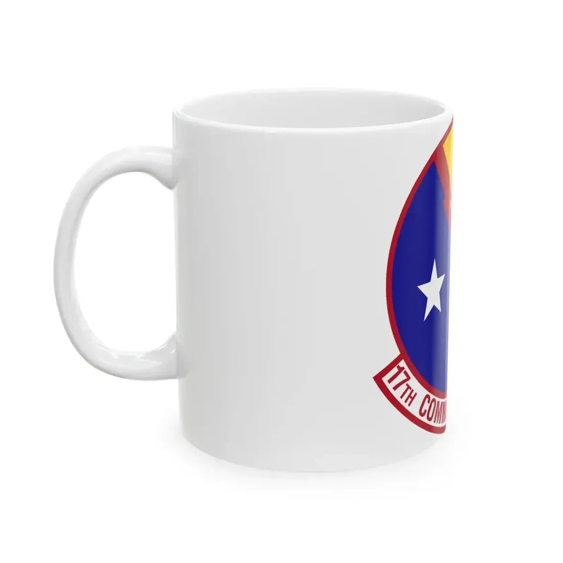 17th Communications Squadron (U.S. Air Force) White Coffee Mug - Go Mug Yourself