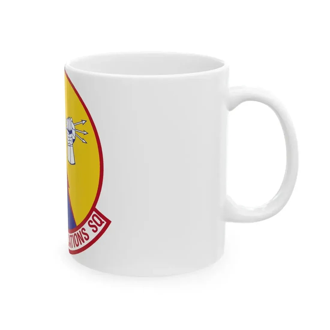 17th Communications Squadron (U.S. Air Force) White Coffee Mug - Go Mug Yourself