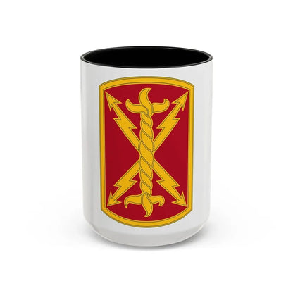 17th Field Artillery Brigade (U.S. Army) Accent Coffee Mug 15oz Black - Go Mug Yourself
