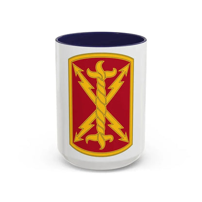 17th Field Artillery Brigade (U.S. Army) Accent Coffee Mug 15oz Navy - Go Mug Yourself