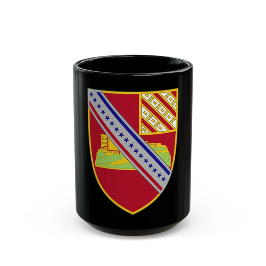 17th Field Artillery Regiment (U.S. Army) Black Coffee Mug-15oz-Go Mug Yourself