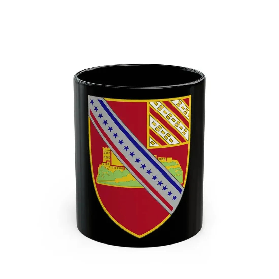 17th Field Artillery Regiment (U.S. Army) Black Coffee Mug 11oz - Go Mug Yourself