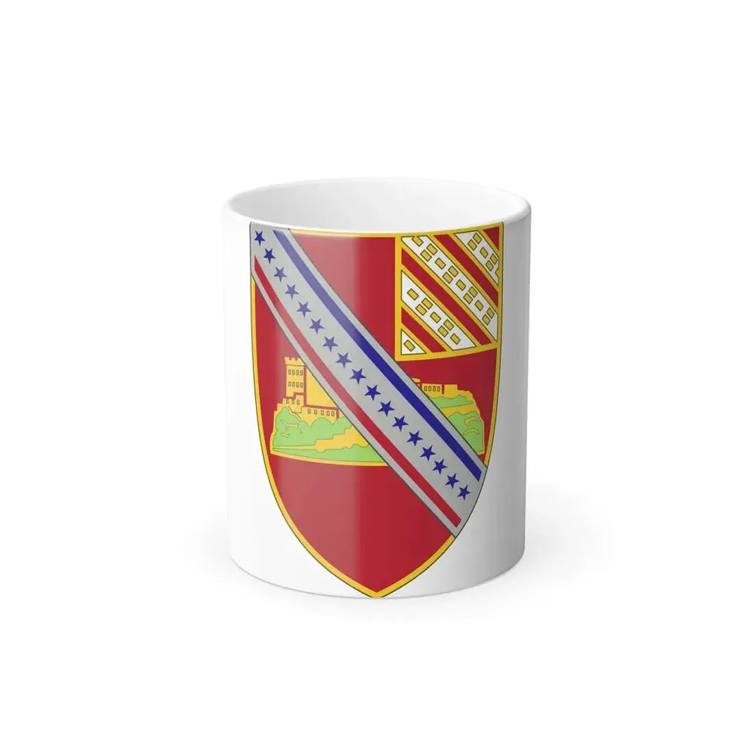 17th Field Artillery Regiment (U.S. Army) Color Changing Coffee Mug 11oz - Go Mug Yourself