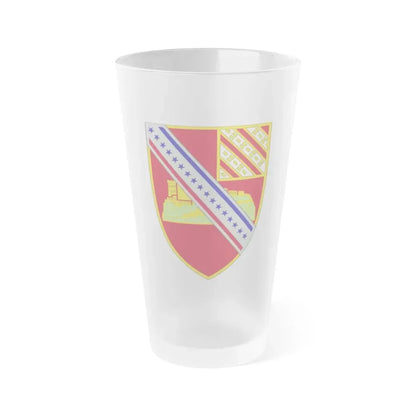 17th Field Artillery Regiment (U.S. Army) Frosted Pint Glass 16oz Default Title - Go Mug Yourself