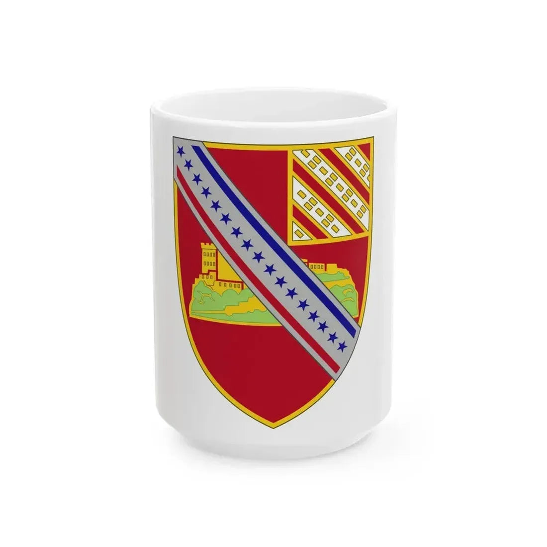 17th Field Artillery Regiment (U.S. Army) White Coffee Mug 15oz - Go Mug Yourself