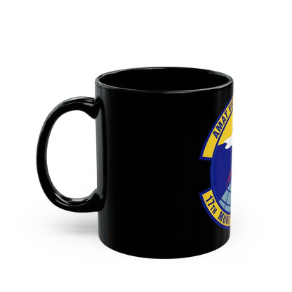 17th Munitions Squadron (U.S. Air Force) Black Coffee Mug-Go Mug Yourself