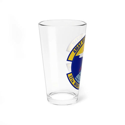 17th Munitions Squadron (U.S. Air Force) Pint Glass 16oz-Go Mug Yourself