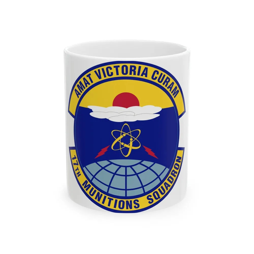 17th Munitions Squadron (U.S. Air Force) White Coffee Mug-11oz-Go Mug Yourself