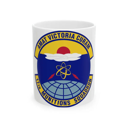 17th Munitions Squadron (U.S. Air Force) White Coffee Mug-11oz-Go Mug Yourself