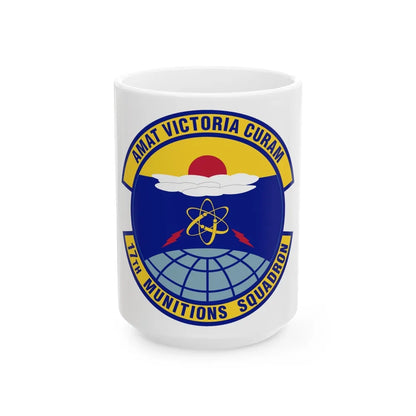 17th Munitions Squadron (U.S. Air Force) White Coffee Mug-15oz-Go Mug Yourself