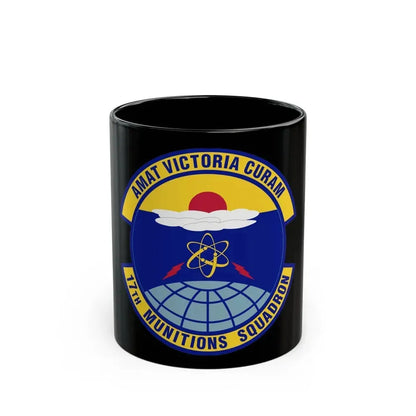 17th Munitions Squadron (U.S. Air Force) Black Coffee Mug 11oz - Go Mug Yourself