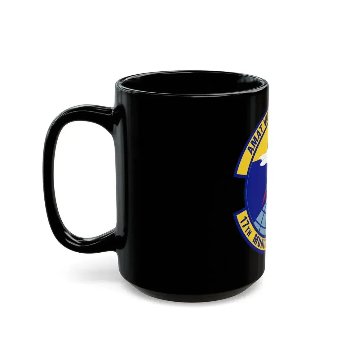 17th Munitions Squadron (U.S. Air Force) Black Coffee Mug - Go Mug Yourself