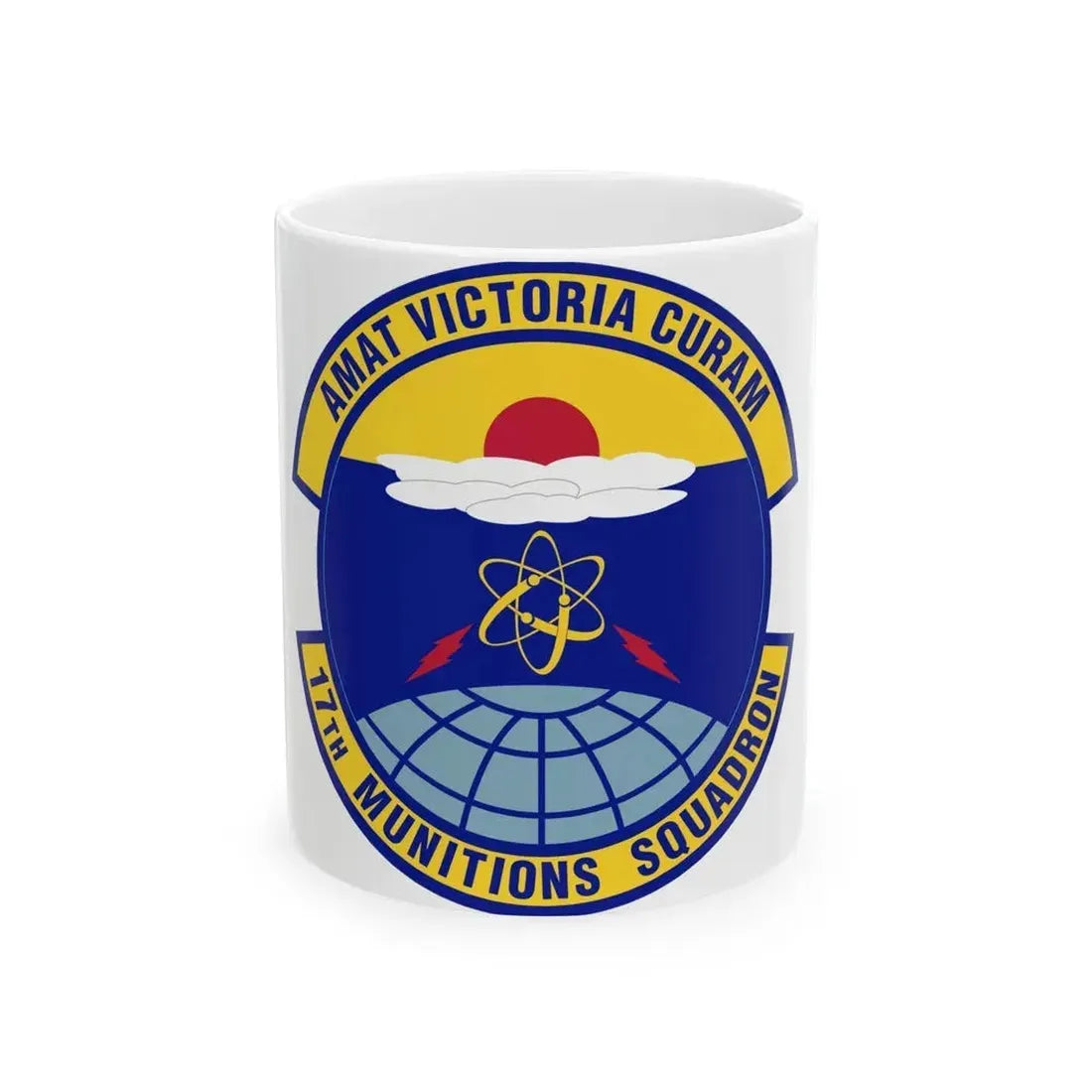 17th Munitions Squadron (U.S. Air Force) White Coffee Mug 11oz - Go Mug Yourself