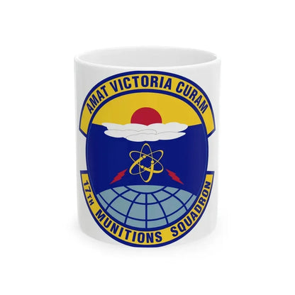 17th Munitions Squadron (U.S. Air Force) White Coffee Mug 11oz - Go Mug Yourself
