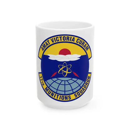 17th Munitions Squadron (U.S. Air Force) White Coffee Mug 15oz - Go Mug Yourself