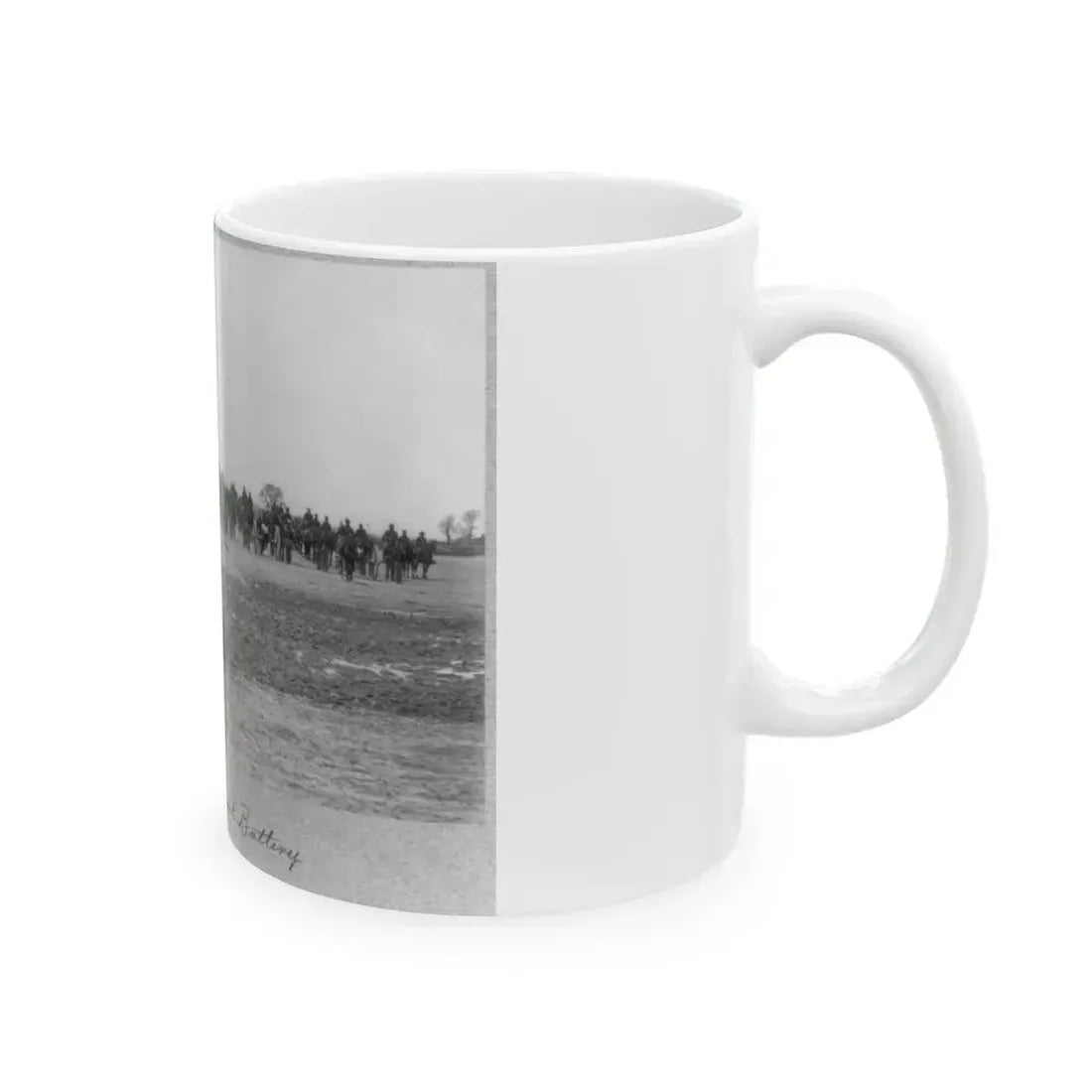 17th New York Light Battery (U.S. Civil War) White Coffee Mug - Go Mug Yourself