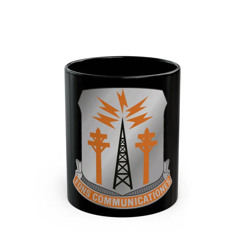 17th Signal Battalion (U.S. Army) Black Coffee Mug-11oz-Go Mug Yourself