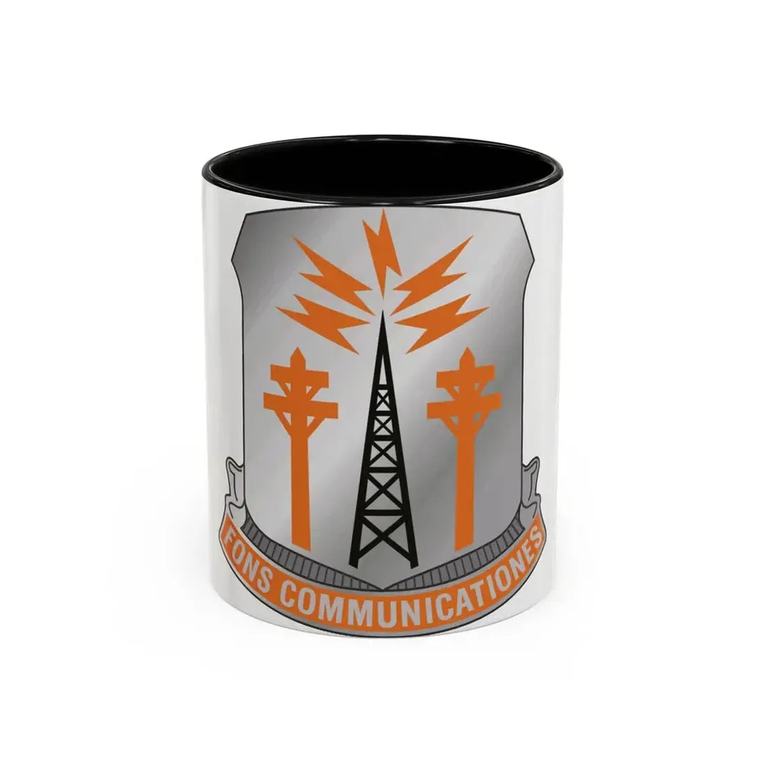 17th Signal Battalion (U.S. Army) Accent Coffee Mug 11oz Black - Go Mug Yourself